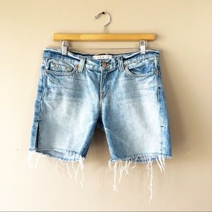 J Brand Cut Off Denim Shorts
